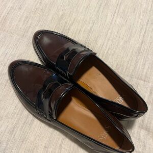 Franco Sarto 8.5 Patent Leather Loafers